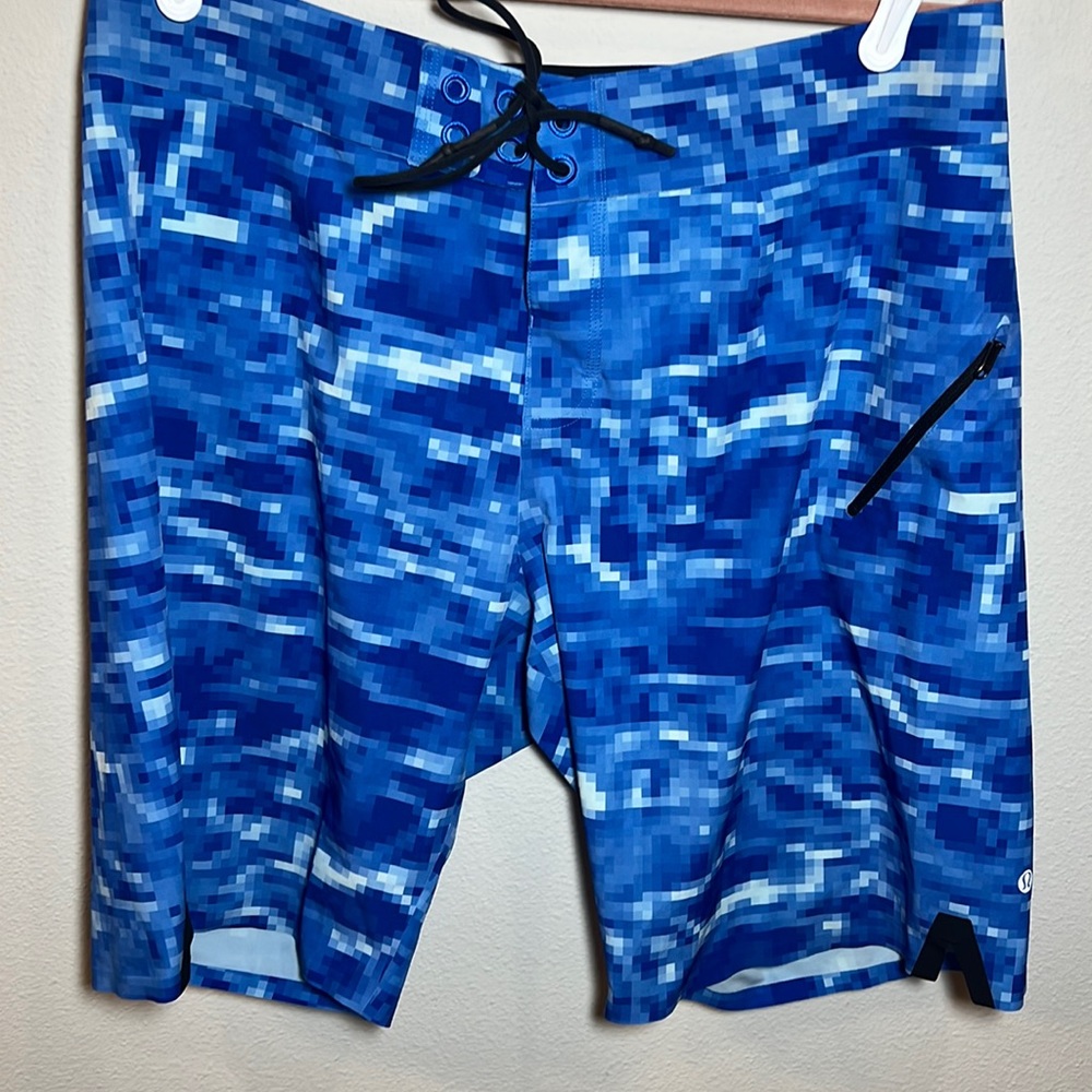 lululemon athletica Blue Swim Trunks